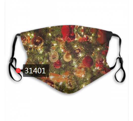 2020 Merry Christmas Dust mask with filter 22->mlb dust mask->Sports Accessory